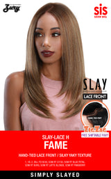 Zury Sis Slay Free Shiftable ZigZag Part Lace Front Wig - FAME