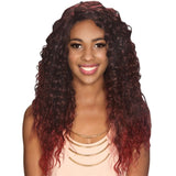 Zury Sis Invisible Top Part Lace Front Wig - Indie