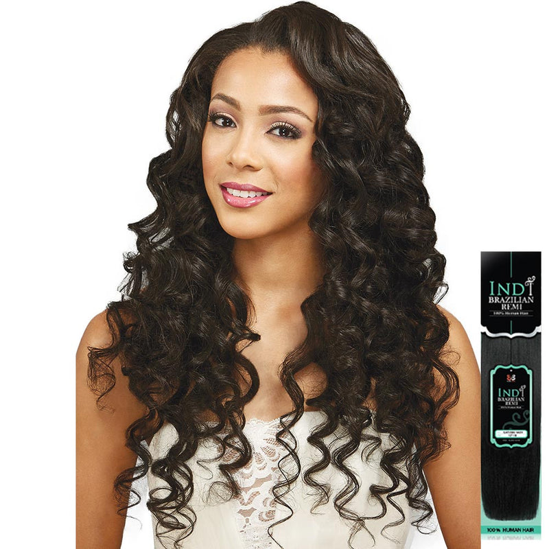 Bobbi Boss Indi Brazilian Remi Human Hair Weave - Spring Wave