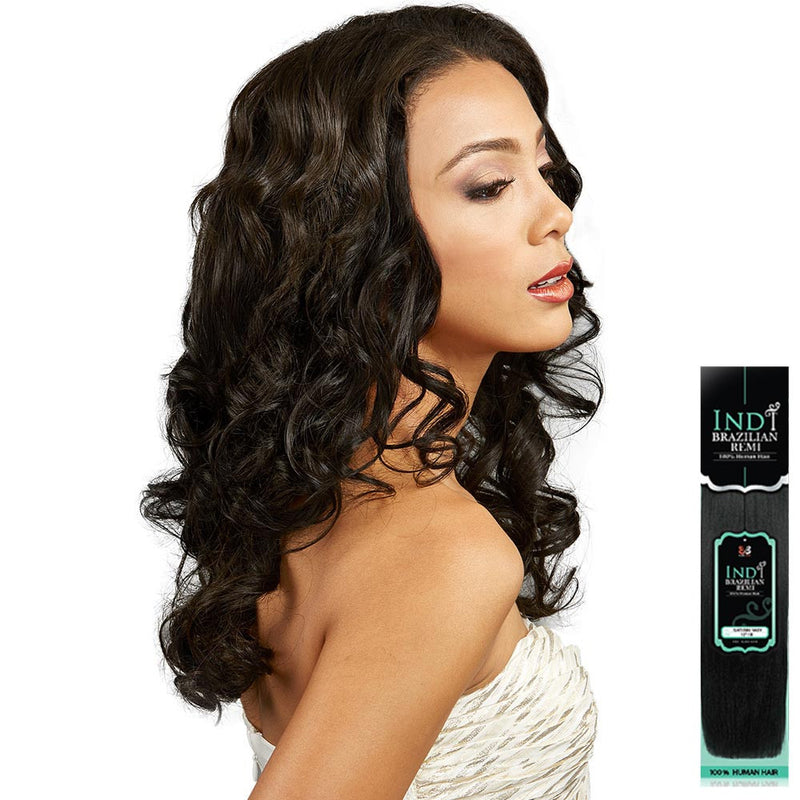 Indi Brazilian Remi Human Hair Weave - SUPER CURL