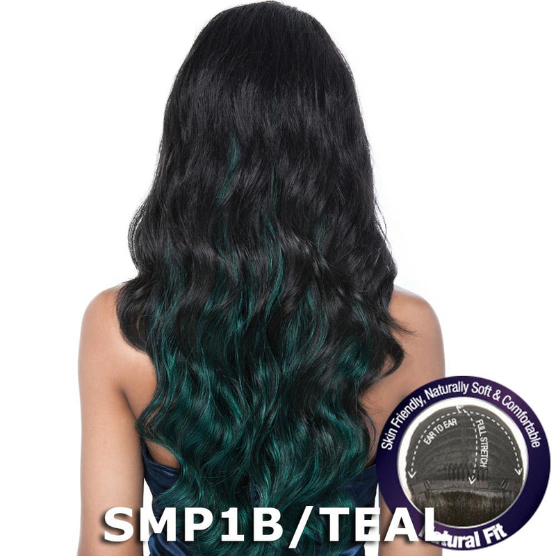 Mane Concept Brown Sugar Human Hair Blend Stretch Cap Lace Wig - BS704 STELLA