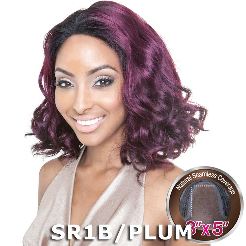 Mane Concept Brown Sugar Human Hair Blend Seamless Lace Wig - BS501 VALENCIA