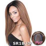 Mane Concept Brown Sugar Human Hair Blend Seamless Lace Wig - BS504 FLORENCE