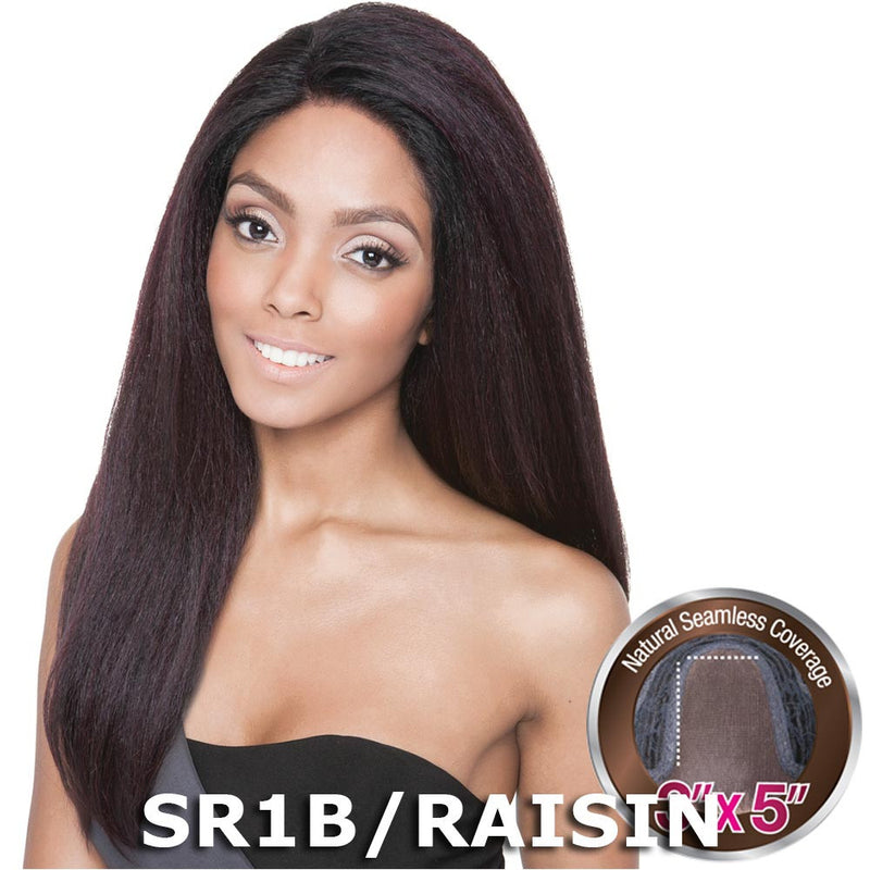 Mane Concept Brown Sugar Human Hair Blend Seamless Lace Wig - BS504 FLORENCE