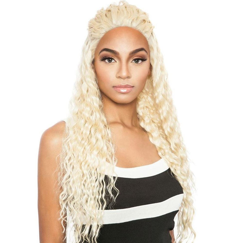 Mane Concept Brown Sugar Human Hair Blend Whole Lace Wig - BS409