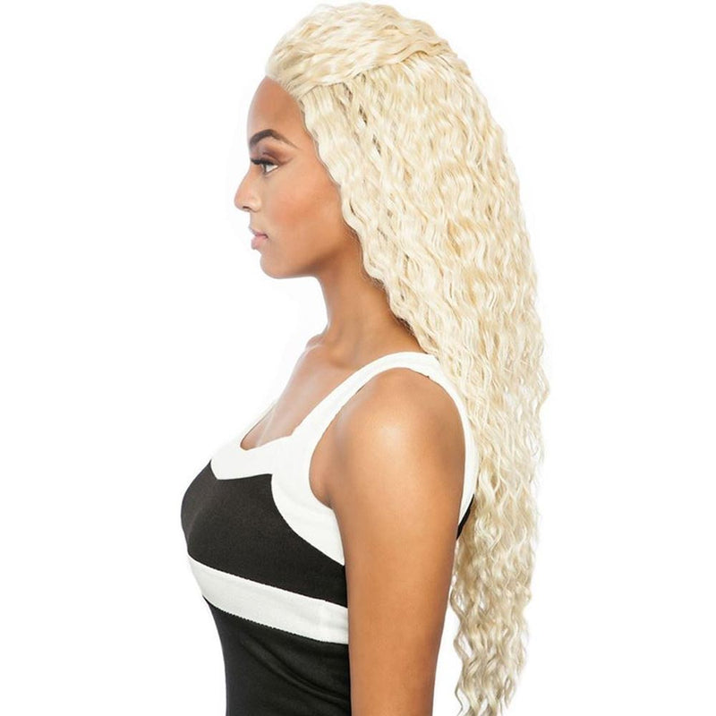 Mane Concept Brown Sugar Human Hair Blend Whole Lace Wig - BS409