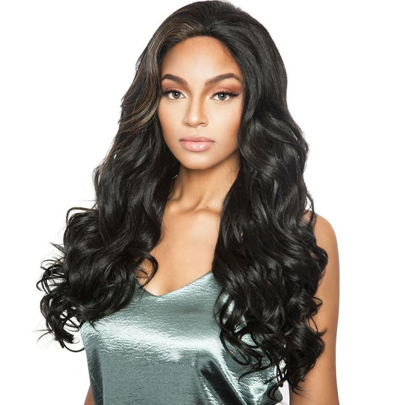 Brown Sugar Human Hair Blend Whole Lace Wig - BS410