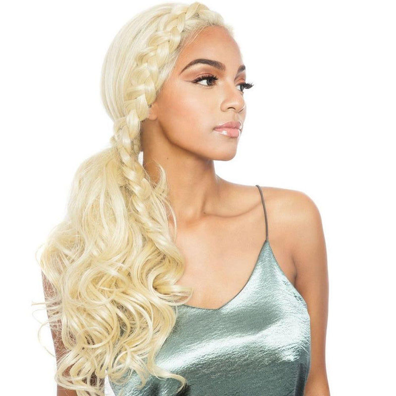 Brown Sugar Human Hair Blend Whole Lace Wig - BS410