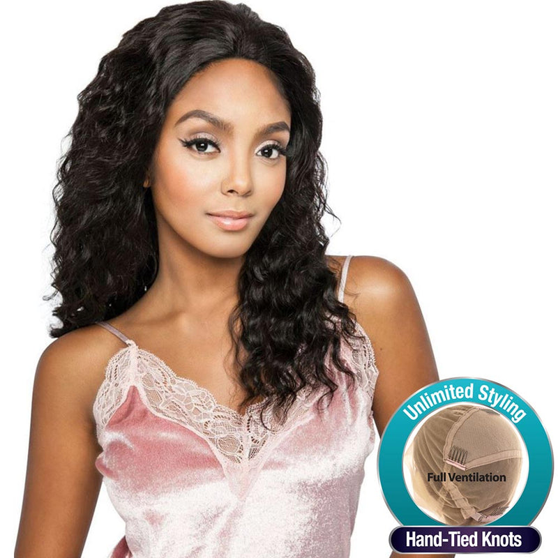 Trill Brazilian Unprocessed Hair Whole Lace Wig - TRL4320 (Deep Wave 18"~20")