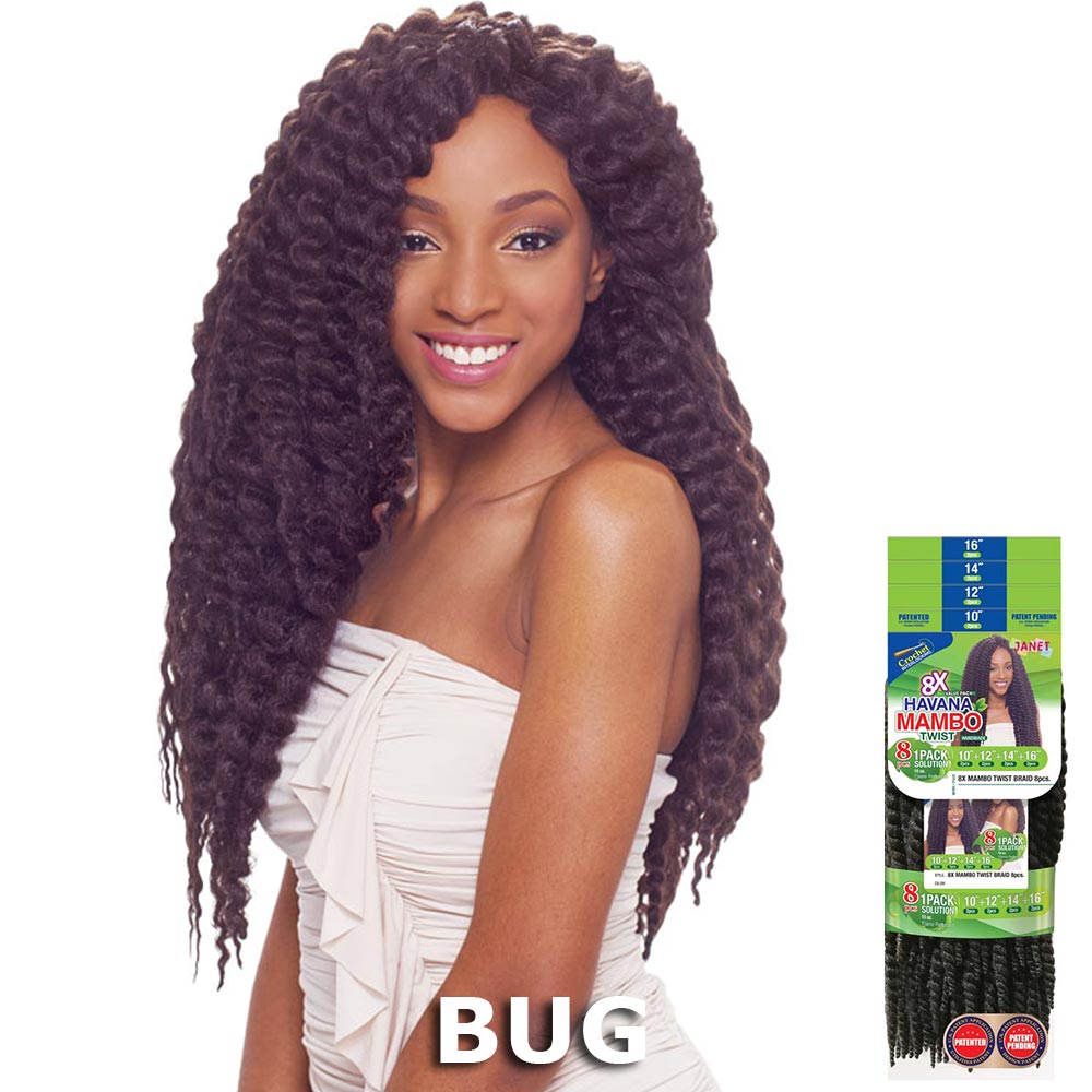 Janet 8X Mambo Tantalizing Twist 8pcs
