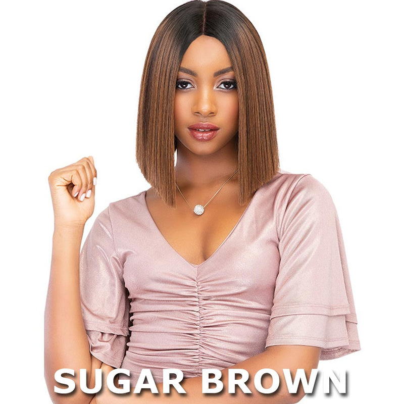 Janet Extended Part Lace Front Wig - Teah