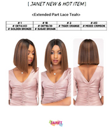 Janet Extended Part Lace Front Wig - Teah