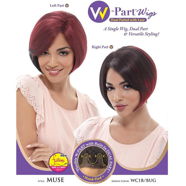 Janet Collection W-Part Wig (Dual Part & Color) - MUSE