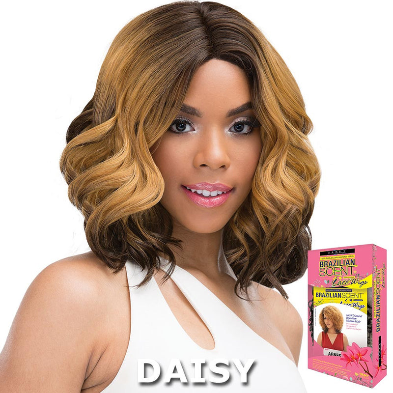 Janet Brazilian Scent Human Hair Blend Lace Front Wig - SKYLER