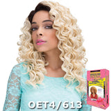 Janet Brazilian Scent Human Hair Blend Lace Front Wig - Teva