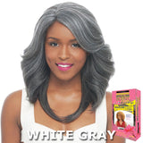 Janet Brazilian Scent Human Hair Blend Lace Front Wig - HAGELL