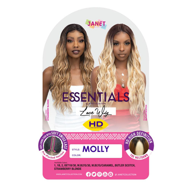 Janet Essentials High Definition Swiss Lace Front Wig - Molly