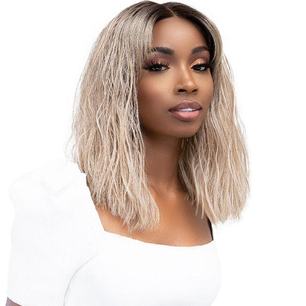 Janet Essentials High Definition Swiss Lace Front Wig - Spice