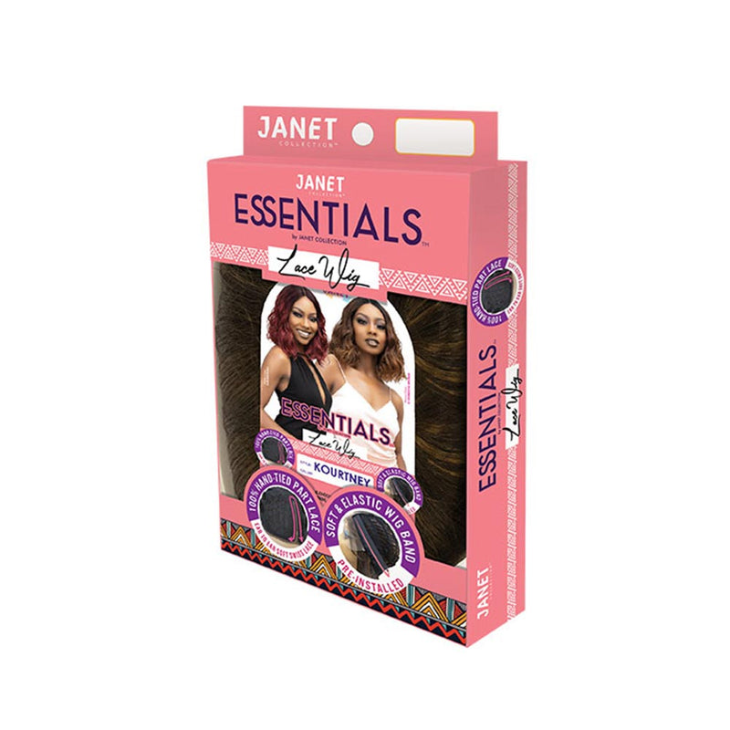 Janet Essentials Ear-to-Ear Deep Part Lace Front Wig - KOURTNEY