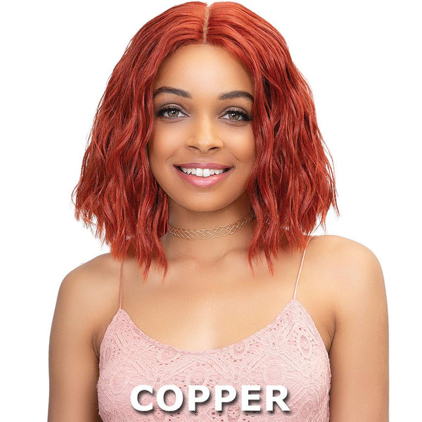 Janet Extended Part Lace Front Wig - Kelly
