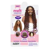 Janet HD Melt Transparent Hairline Extended Part Lace Front Wig - Addy