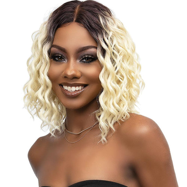 Janet HD Melt Transparent Hairline Extended Part Lace Front Wig - Coen