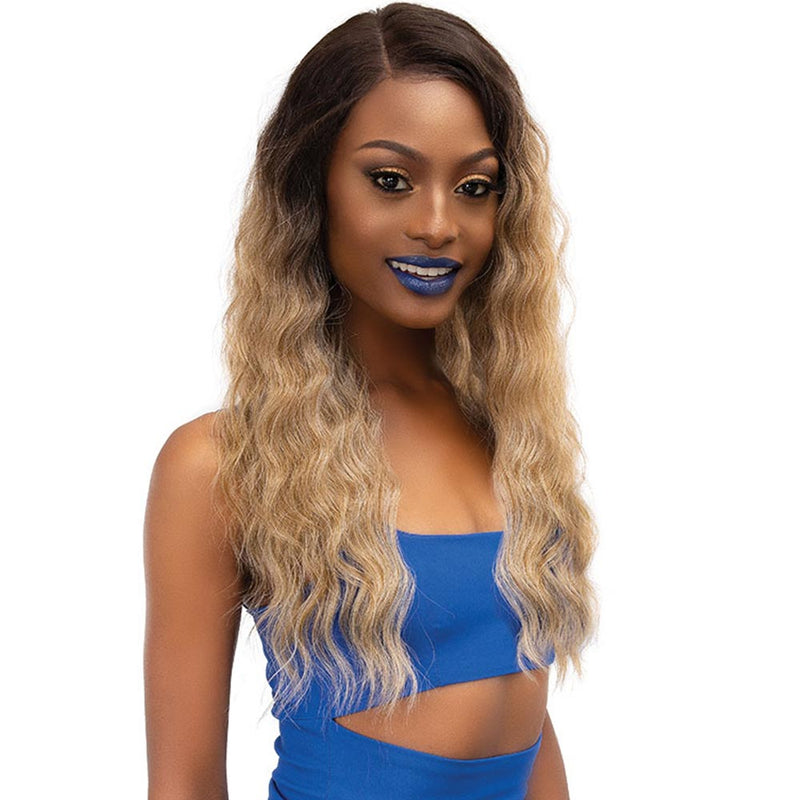Janet Melt Natural Hairline Extended Part Lace Front Wig - SWAN