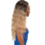 Janet Melt Natural Hairline Extended Part Lace Front Wig - SWAN