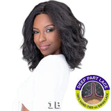 Janet Natural Me Yaky Texture Hair Lace Front Wig - JODE