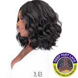 Janet Natural Me Yaky Texture Hair Lace Front Wig - JODE