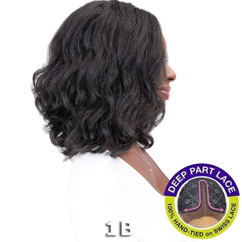 Janet Natural Me Yaky Texture Hair Lace Front Wig - JODE