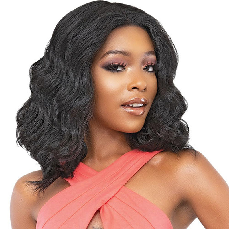 Janet Natural Me Blowout Yaky Texture Hair Lace Front Wig - Audrina