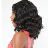 Janet Natural Me Blowout Yaky Texture Hair Lace Front Wig - Audrina