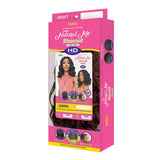 Janet Natural Me Blowout Yaky Texture Hair Lace Front Wig - Audrina
