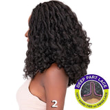 Janet Natural Me Yaky Texture Hair Lace Front Wig - JENNA