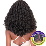 Janet Natural Me Yaky Texture Hair Lace Front Wig - JENNA