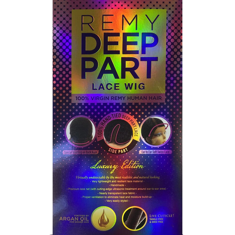 Janet Remy Human Hair Deep Part Lace Wig - Bohemian Wig