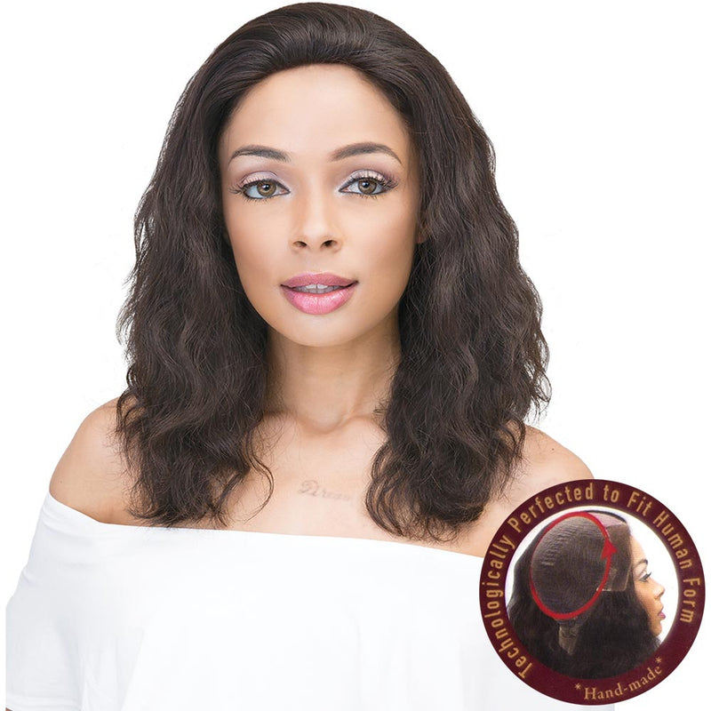 Janet Collection Unprocessed Hair 360 Lace Wig - NATURAL 18"