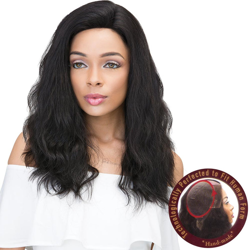 Janet Collection Unprocessed Hair 360 Lace Wig - NATURAL 22"