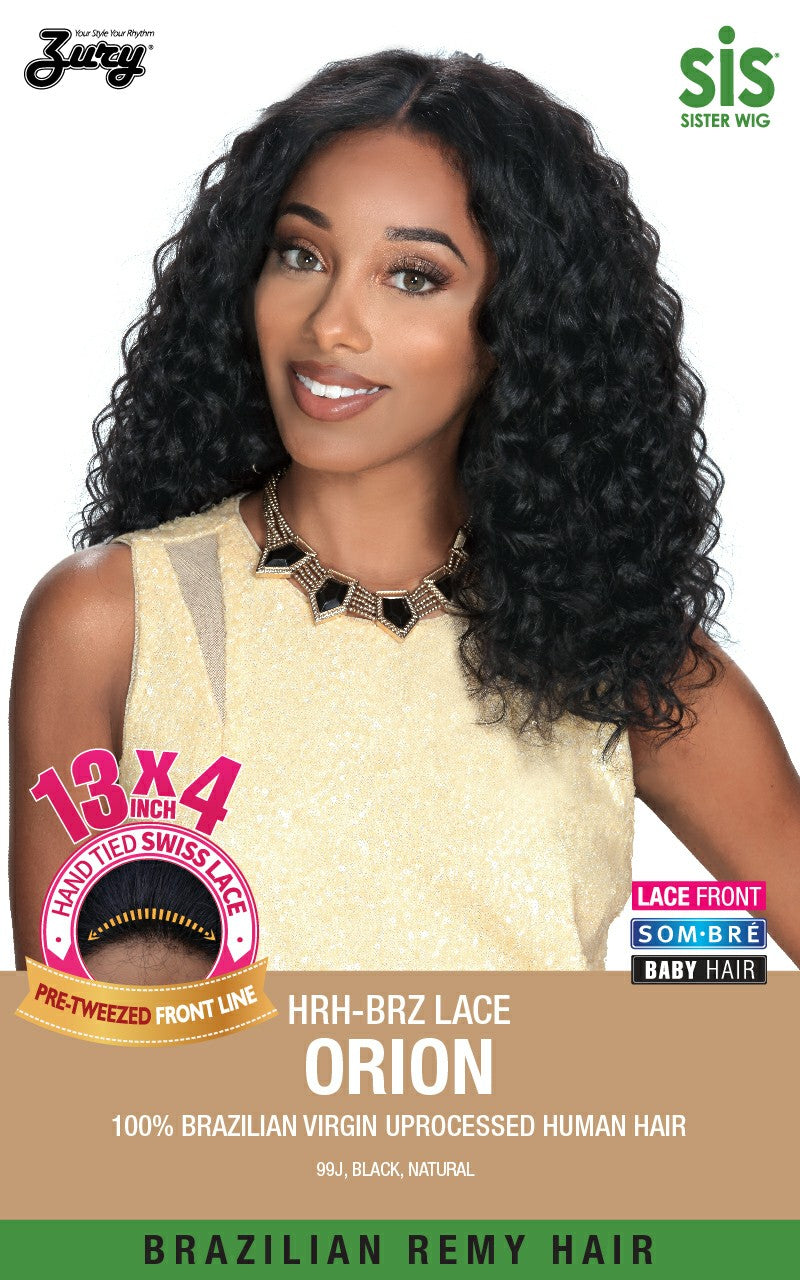 Zury Sis Unprocessed Human Hair 13"X4" Free-Parting Lace Front Wig - ORION