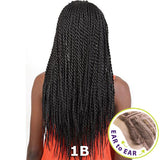 BeShe Braid Lace Front Wig - LACE-SEN - SENEGAL TWIST (26")