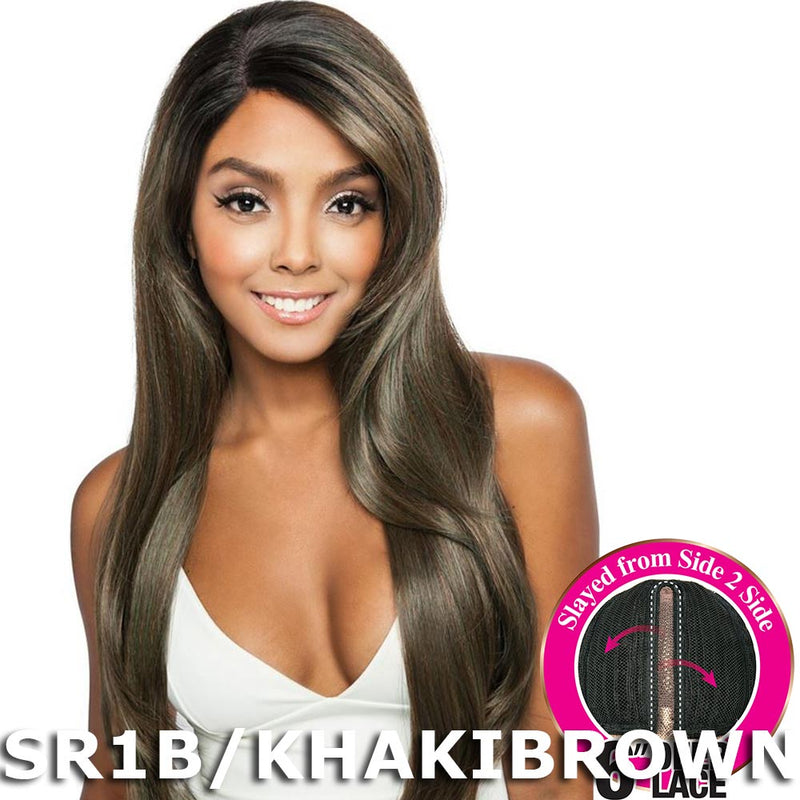 Mane Concept Brown Sugar Side-2-Side 6" Deep Lace Wig - BSD2601 Sydney Ari