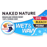 Naked Nature Unprocessed Wet & Wavy Hair Weave - PARIS CURL 4PCS