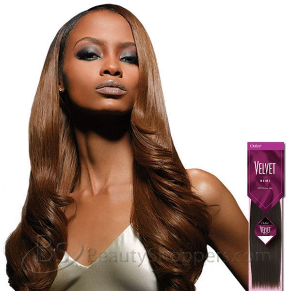 OUTRE Velvet Remi Human Hair Weave - YAKI WEAVING