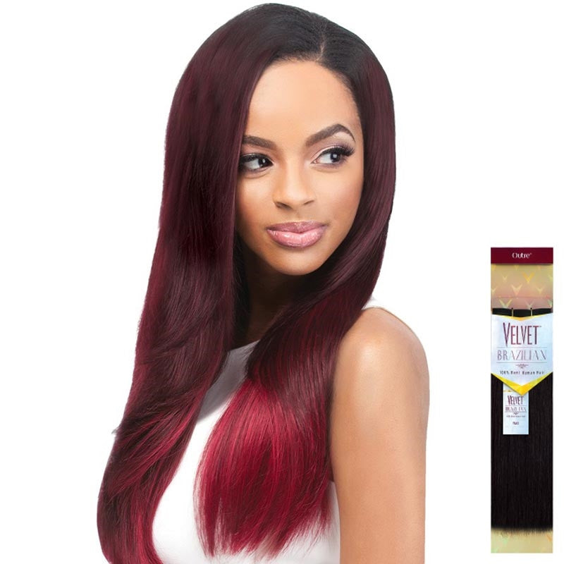 Velvet Brazilian Remi Human Hair Weave - YAKI WEAVING