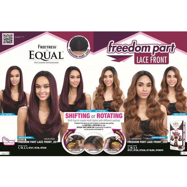 FreeTress Equal Freedom Part Lace Front Wig - LACE 202 (26")