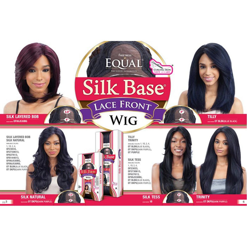 FreeTress Equal Silk Base Lace Front Wig - SILK NATURAL