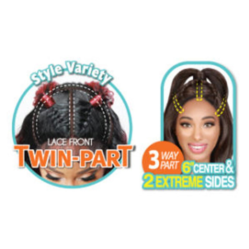 Zury Sis Beyond Twin-Part Lace Front Wig - BAO 24"
