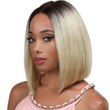 Zury Sis Unprocessed Human Hair Lace Front Wig - Getty (12")