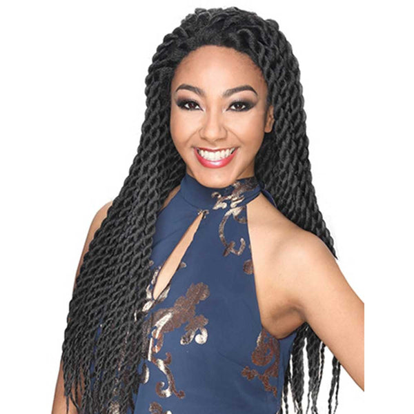 Zury Hollywood Sis Afro Lace Braid Wig - Havana
